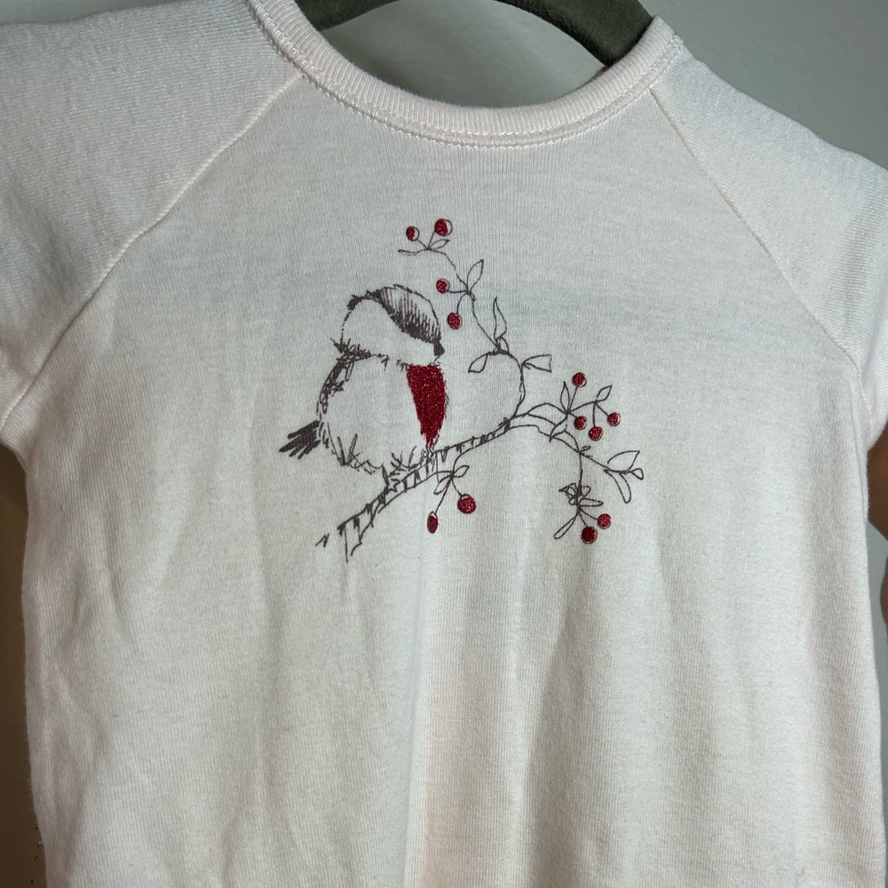 NWT BONPOINT PARIS FOOTED PAJAMA IN PALE PINK SIZE 18 MONTHS